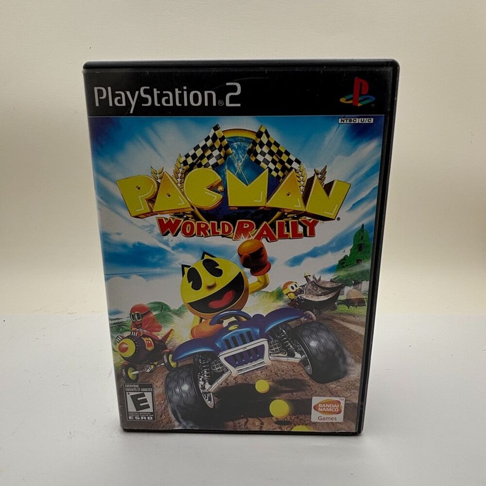 Pac-Man World Rally PS2 (Sony PlayStation 2, 2006) Complete W/ Manual